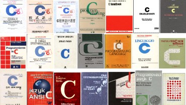 Książka The C Programming Language została przetłumaczona na wiele języków
